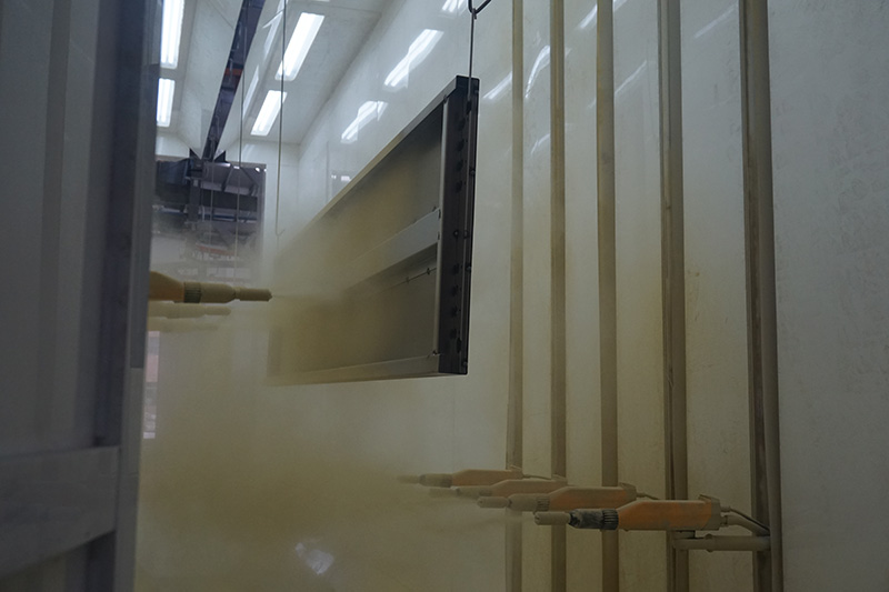 全自動(dòng)噴粉生產(chǎn)線